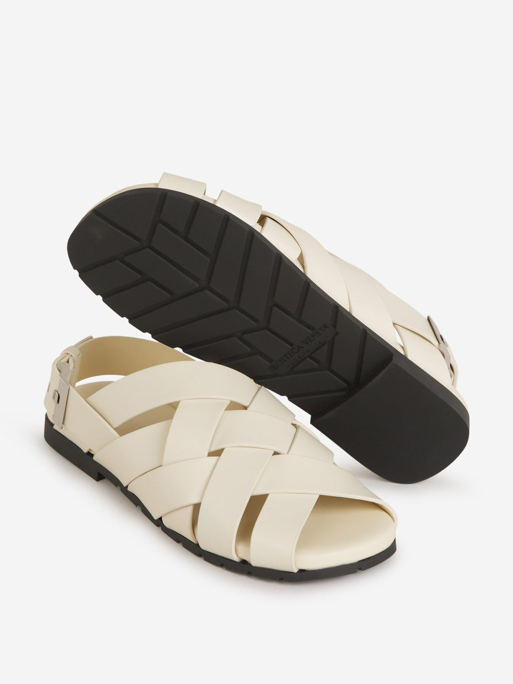 Leather Alfie Sandals Bottega veneta оригінал – Купити в Україні – збільшений вид