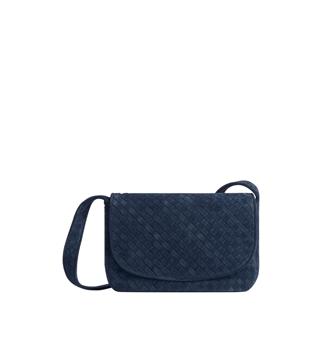 Оригінальна Veneto Flap Messenger Bag Bottega veneta – боковий вид