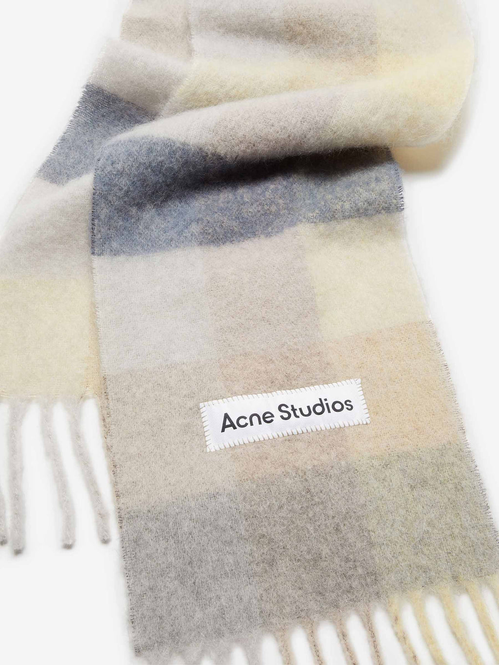 Bufanda Motivo Cuadros Acne studios – Гарантія оригінальності – детальний вид