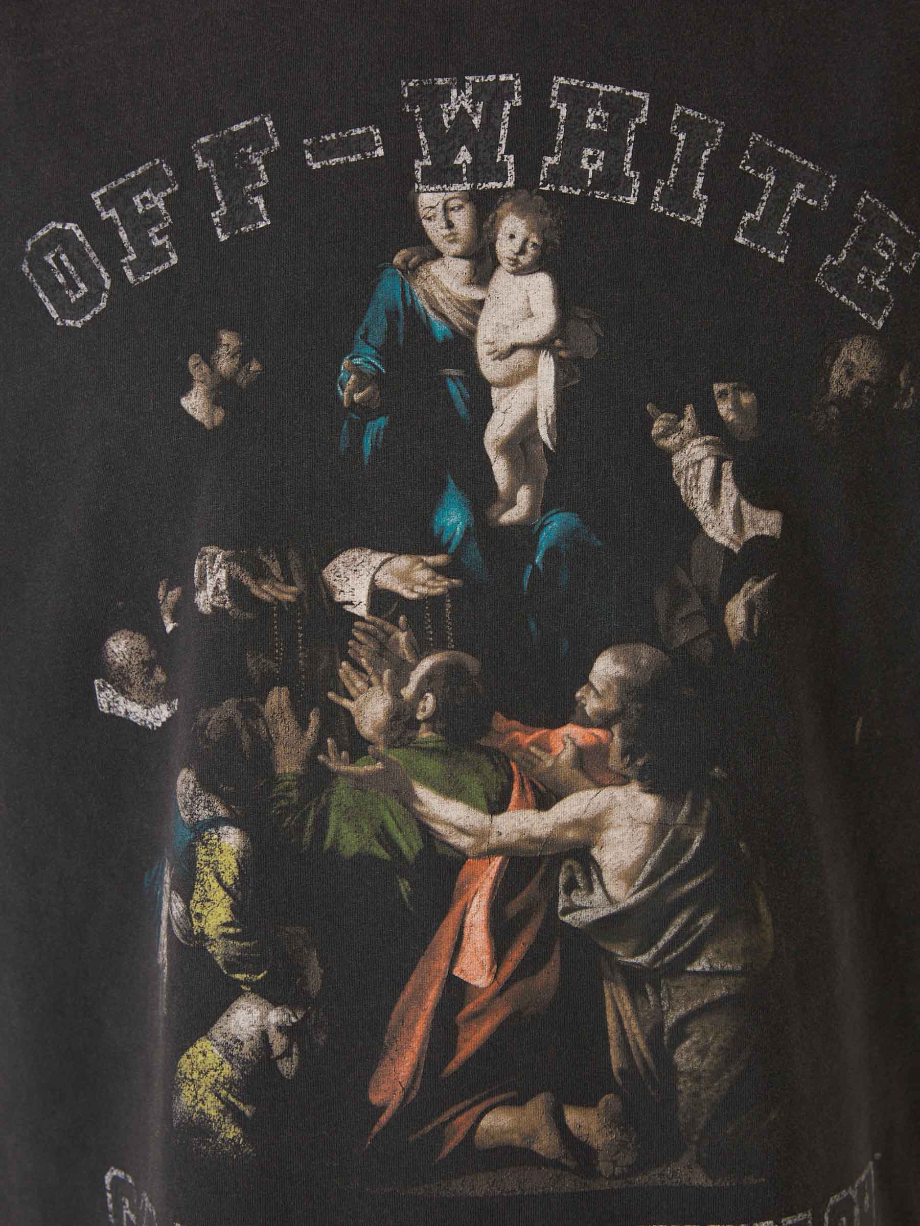 Mary Skate Cotton T-Shirt Off-white оригінал – Купити в Україні – збільшений вид