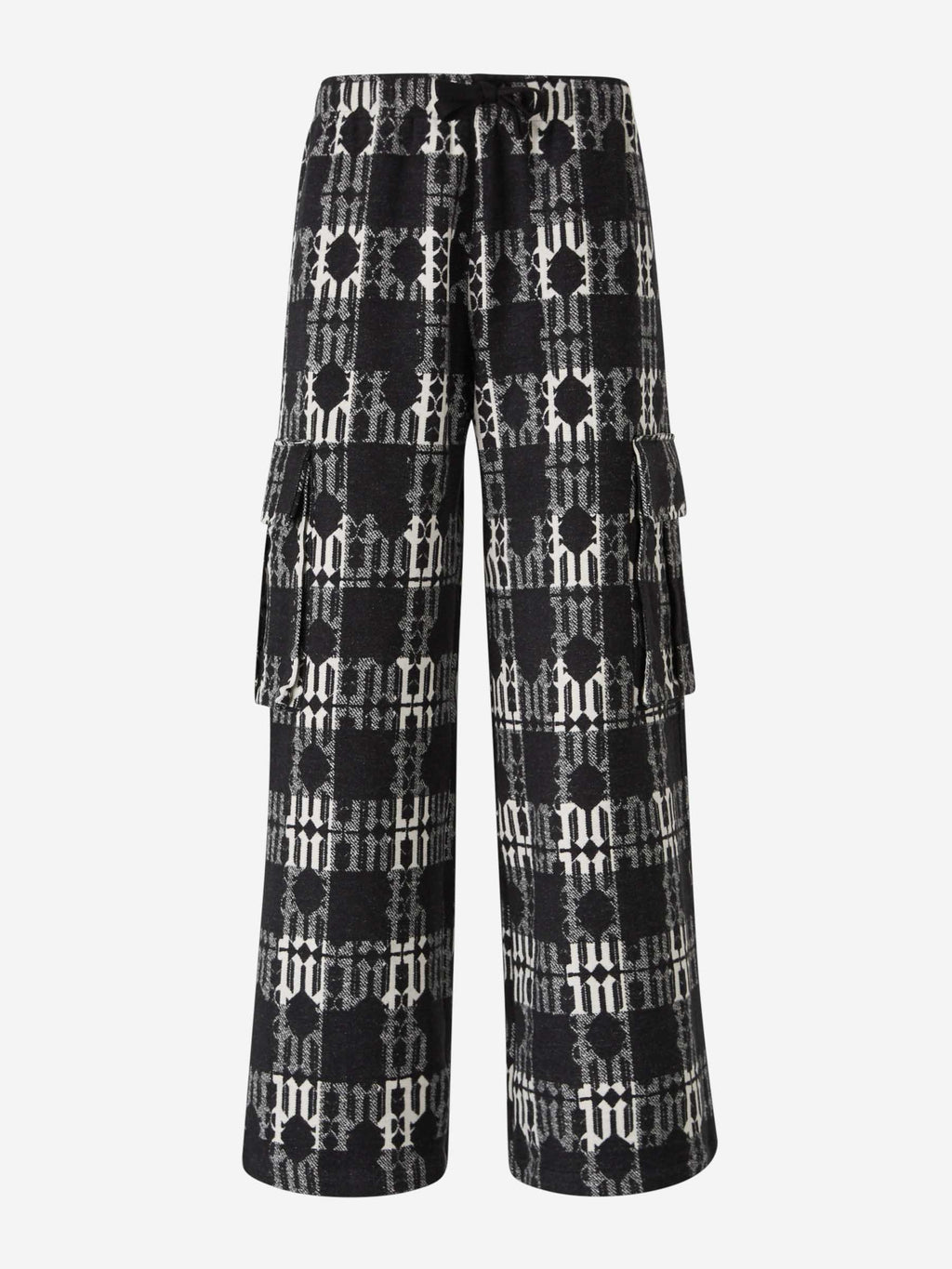 Cargo Fit Joggers Monogram Logo Palm angels оригінал – Купити в Україні – боковий вид