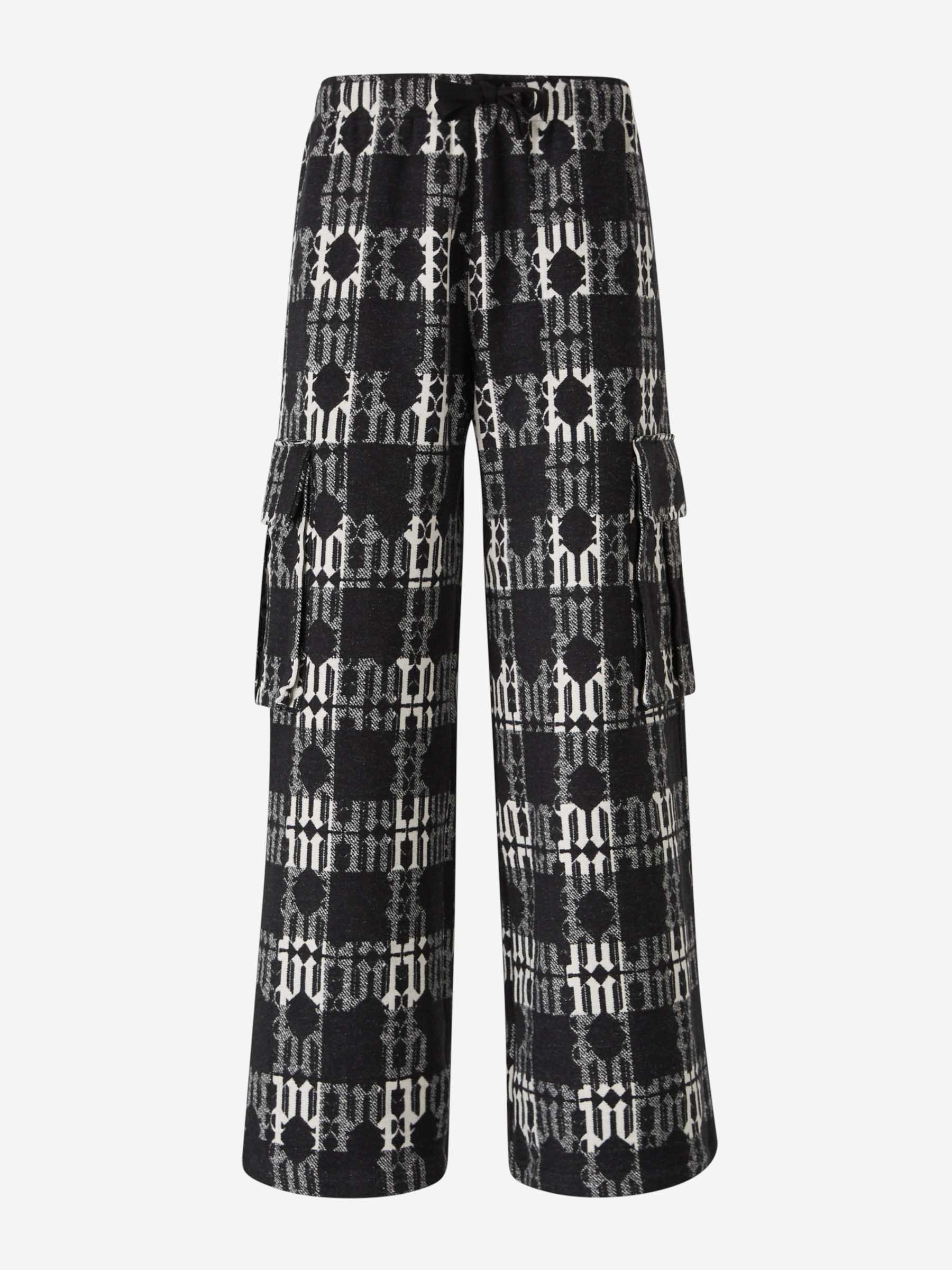 Cargo Fit Joggers Monogram Logo Palm angels оригінал – Купити в Україні – боковий вид
