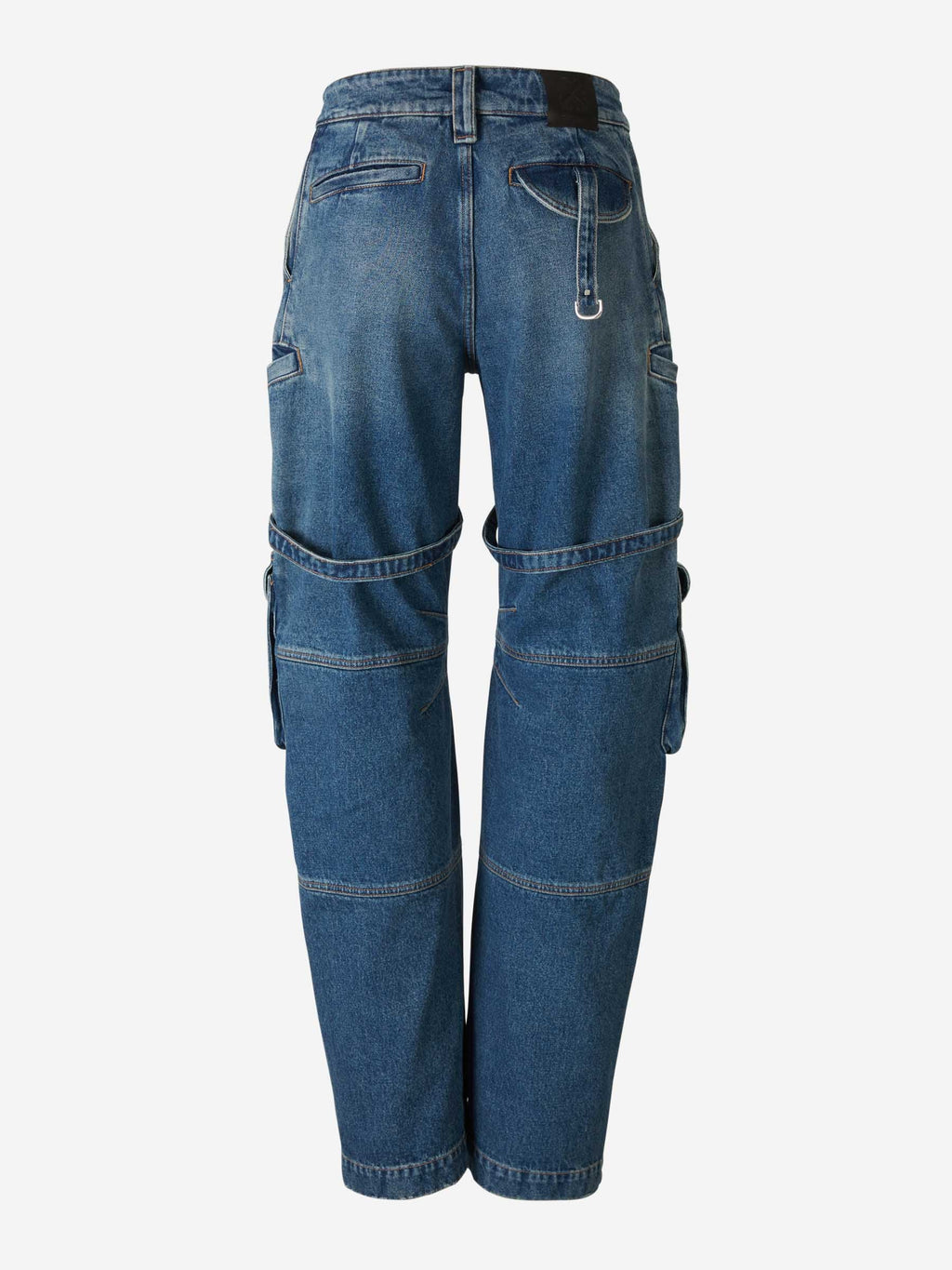 Оригінальна Cotton Cargo Jeans Off-white – детальний вид