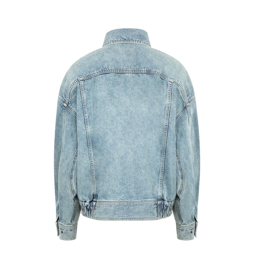 Denim Jacket Saint laurent оригінал – Купити в Україні – вид ззаду