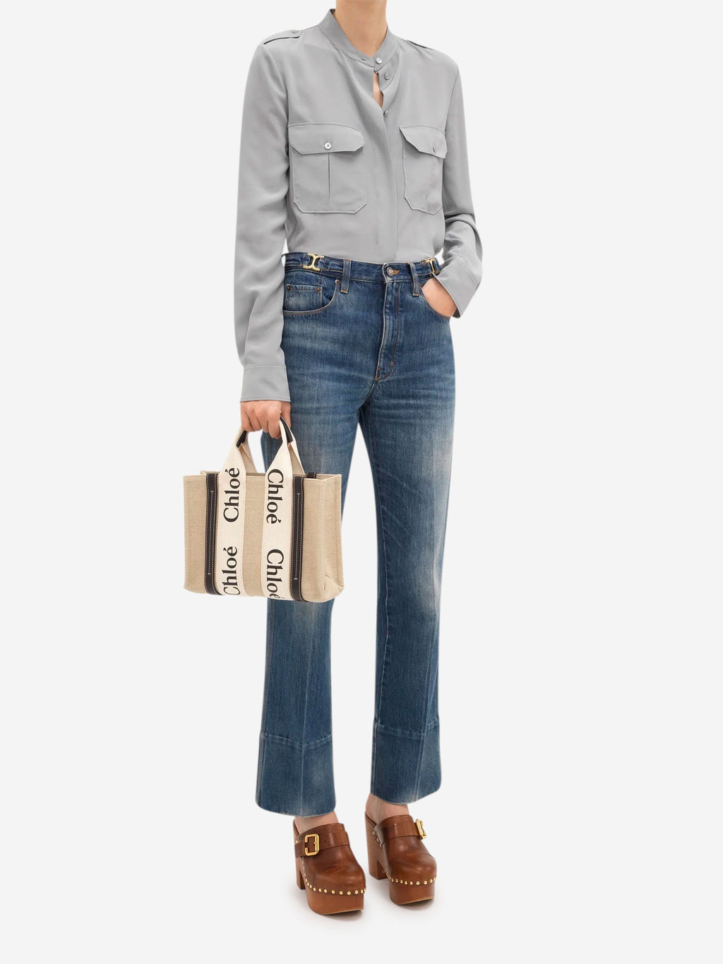 Woody S Tote Shoulder Bag Chloe – Гарантія оригінальності – вид ззаду