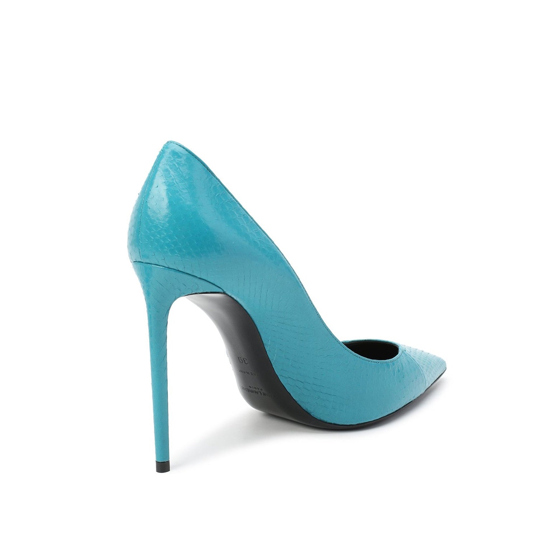 Zoe 105 Leather Pumps Saint laurent – Гарантія оригінальності – детальний вид