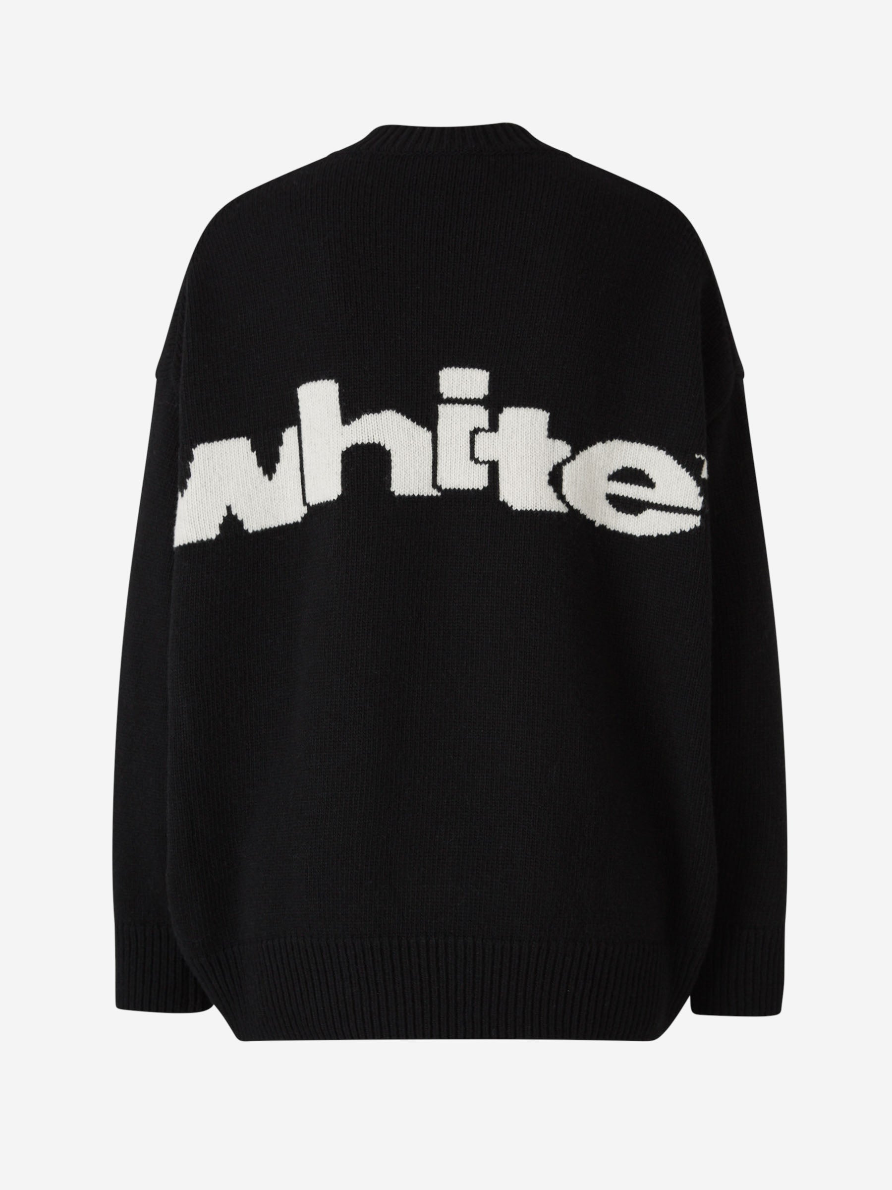 Intrasio Knit Sweater Off-white оригінал – Купити в Україні – вид ззаду
