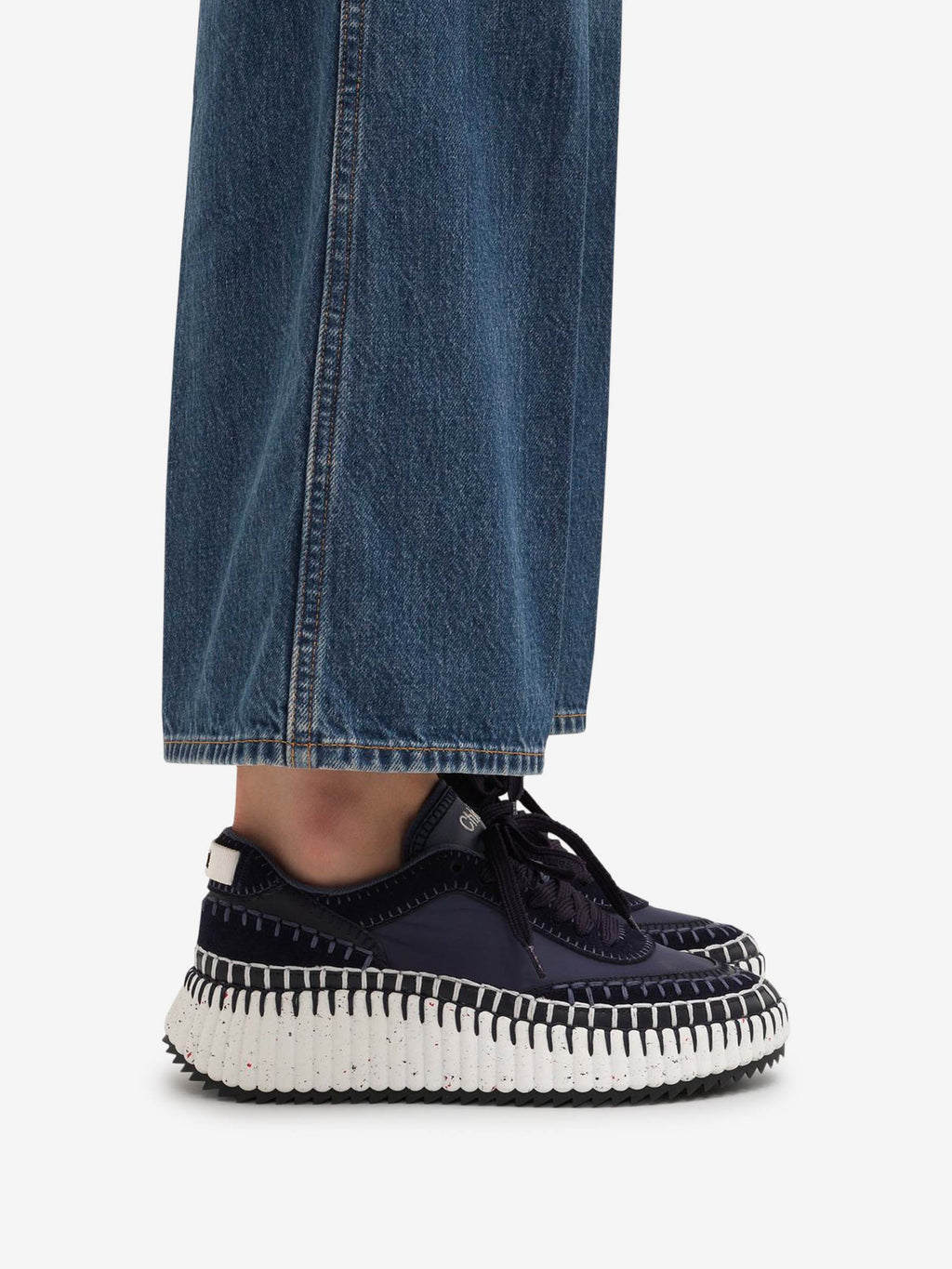 Sneakers Name Leather Chloe оригінал – Купити в Україні – вид ззаду