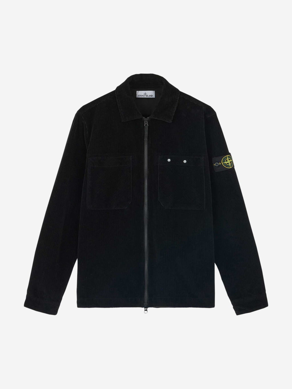 Corduroy Logo Jacket Stone island – Гарантія оригінальності – боковий вид