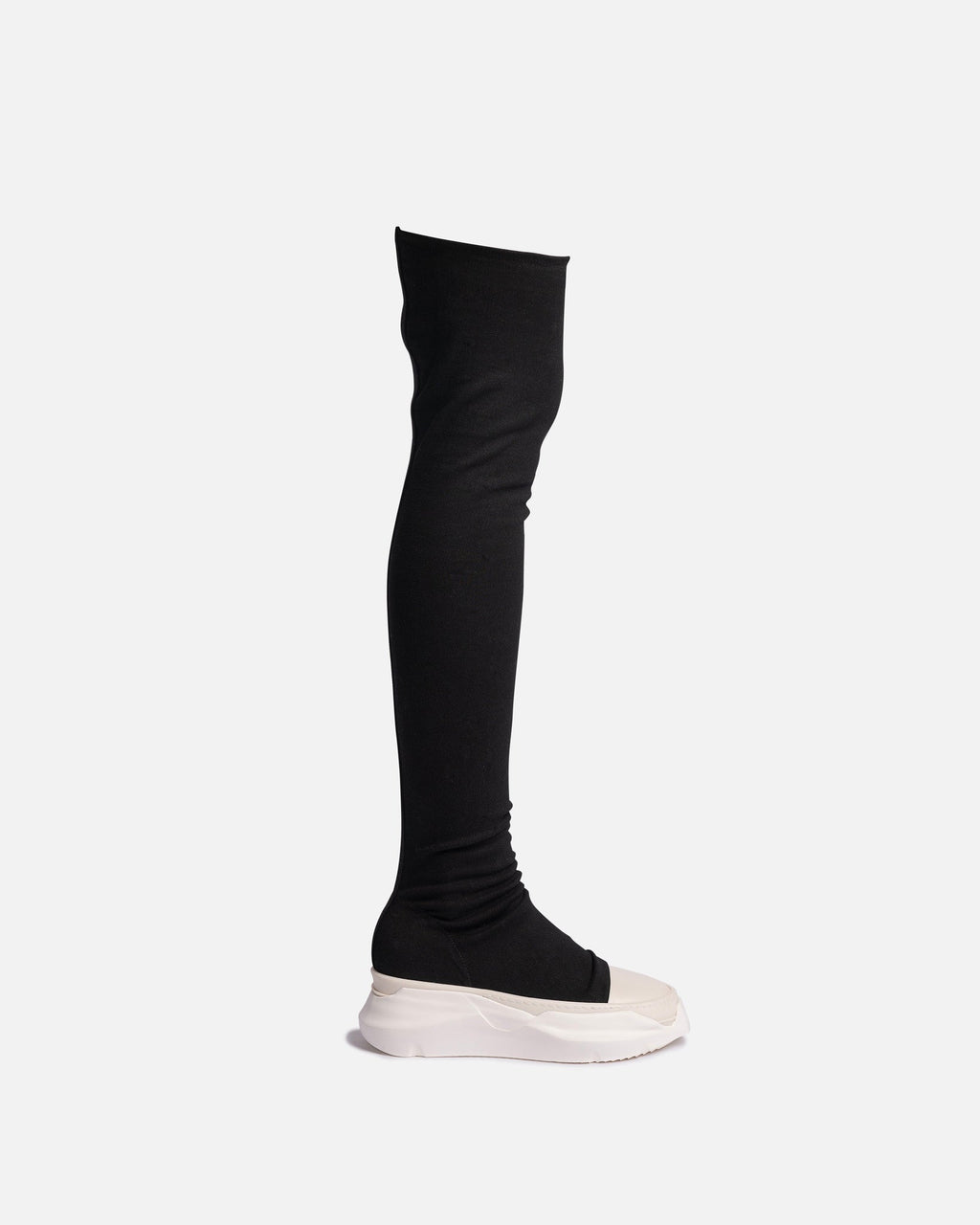 Denim Abstract Stockings In Black Rick owens оригінал – Купити в Україні – вид ззаду