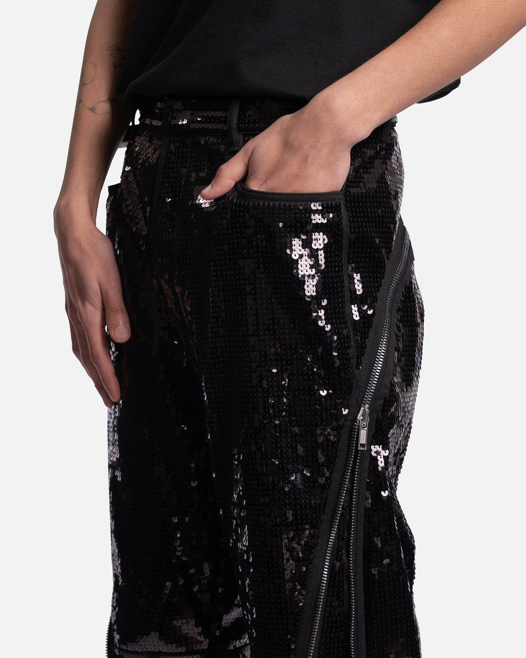Denim Bolan Banana In Black Rick owens оригінал – Купити в Україні – збільшений вид