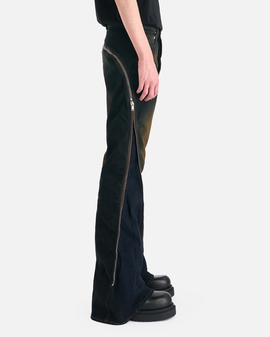 Denim Bolan Banana In Mud Rick owens – Гарантія оригінальності – вид ззаду