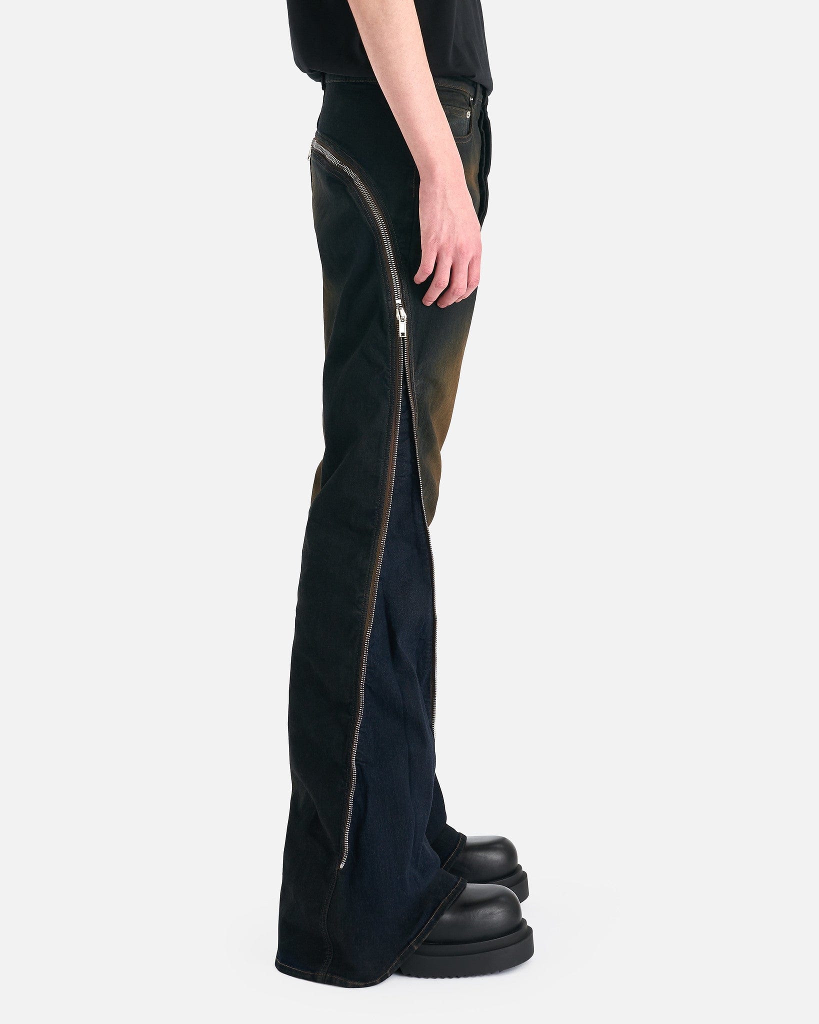 Denim Bolan Banana In Mud Rick owens – Гарантія оригінальності – вид ззаду