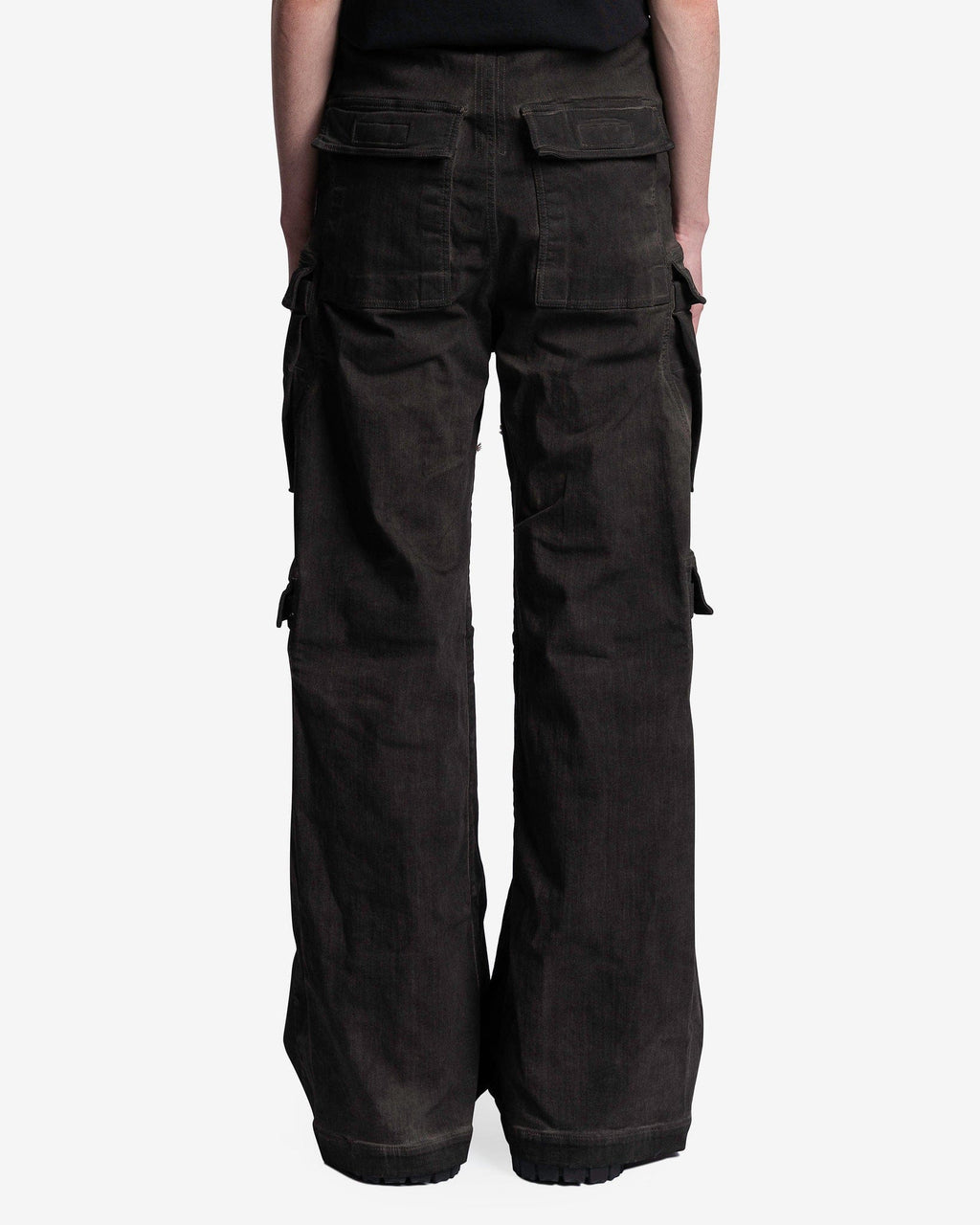Оригінальна Denim Double Cargo Jumbo Belas In Dark Dust Rick owens – детальний вид