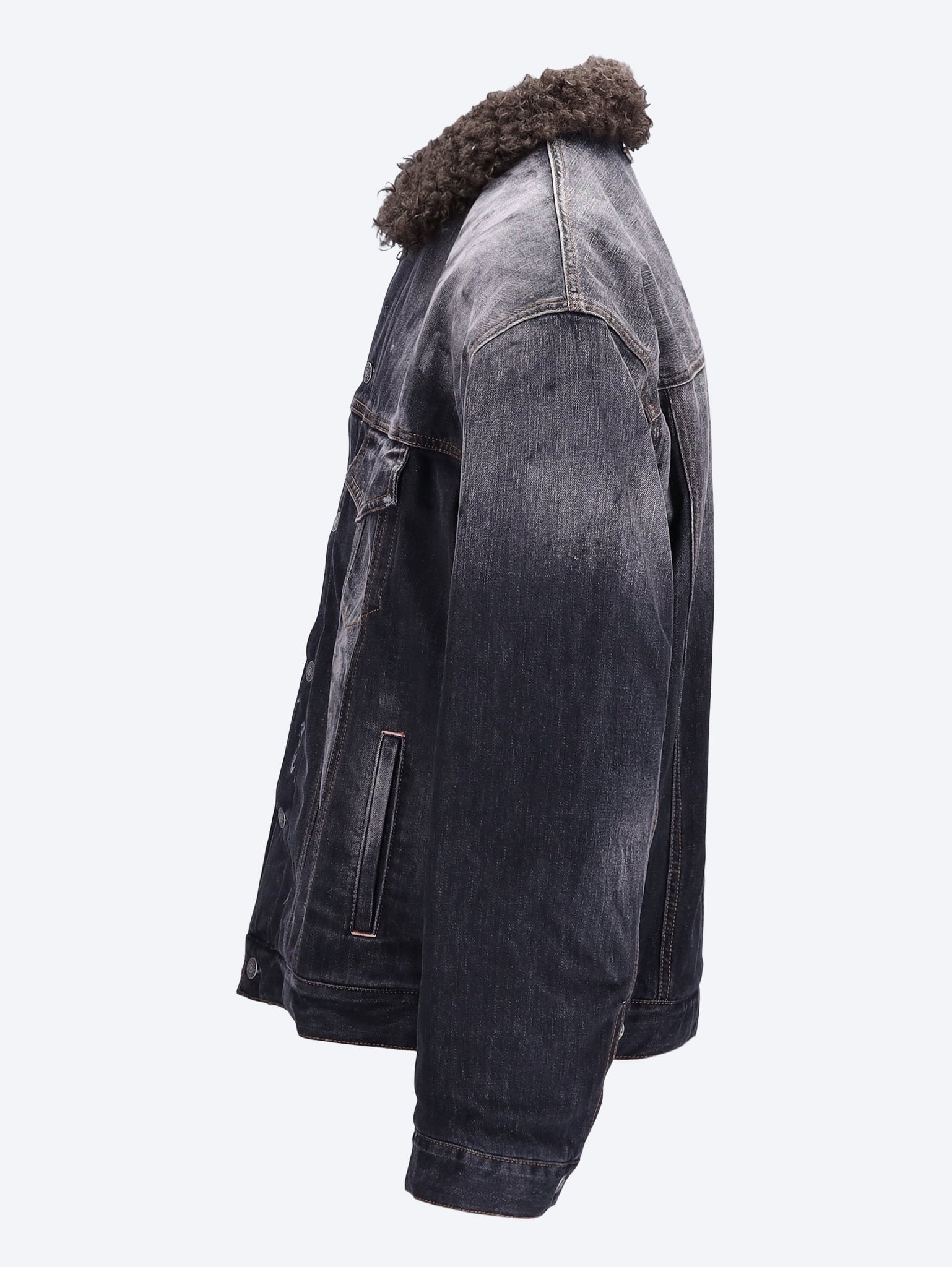 Denim Jacket Acne studios – Гарантія оригінальності – вид ззаду