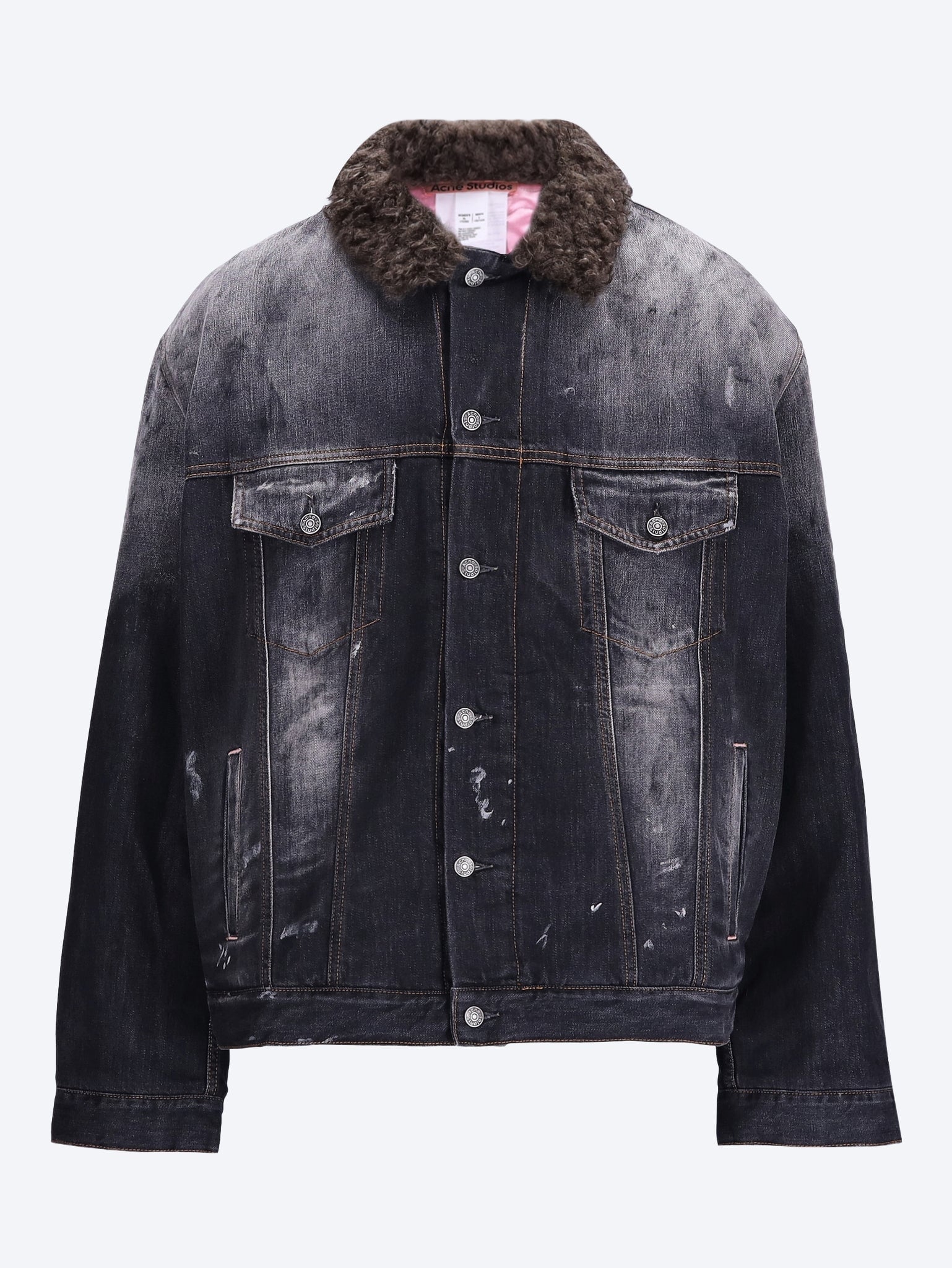 Denim Jacket Acne studios – Гарантія оригінальності – боковий вид