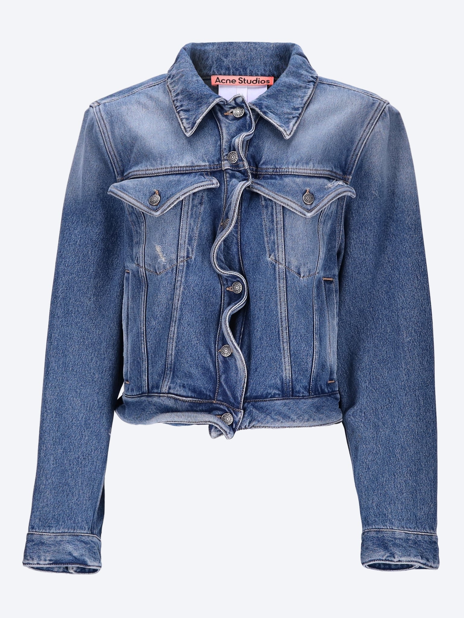 Denim Jacket Acne studios – Гарантія оригінальності – боковий вид