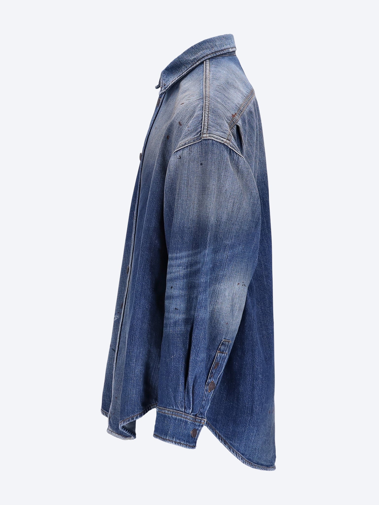 Denim Long Sleeve Shirt Acne studios – Гарантія оригінальності – вид ззаду