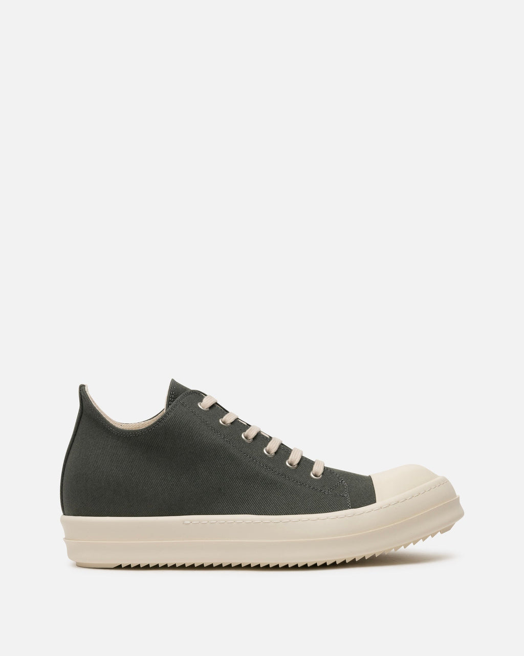 Denim Low Ramones In Hustler Blue Rick owens – Гарантія оригінальності – боковий вид