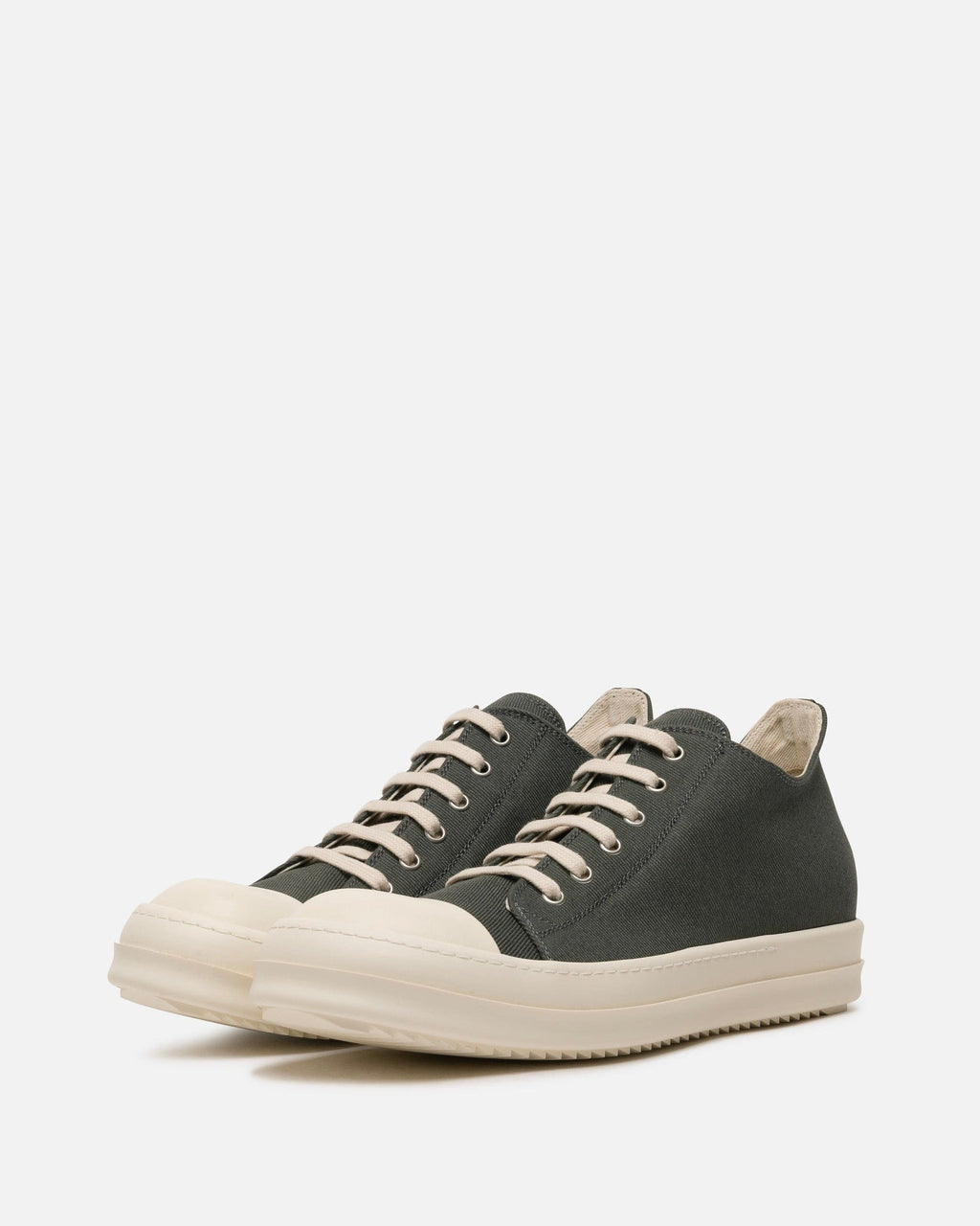 Denim Low Ramones In Hustler Blue Rick owens – Гарантія оригінальності – вид ззаду