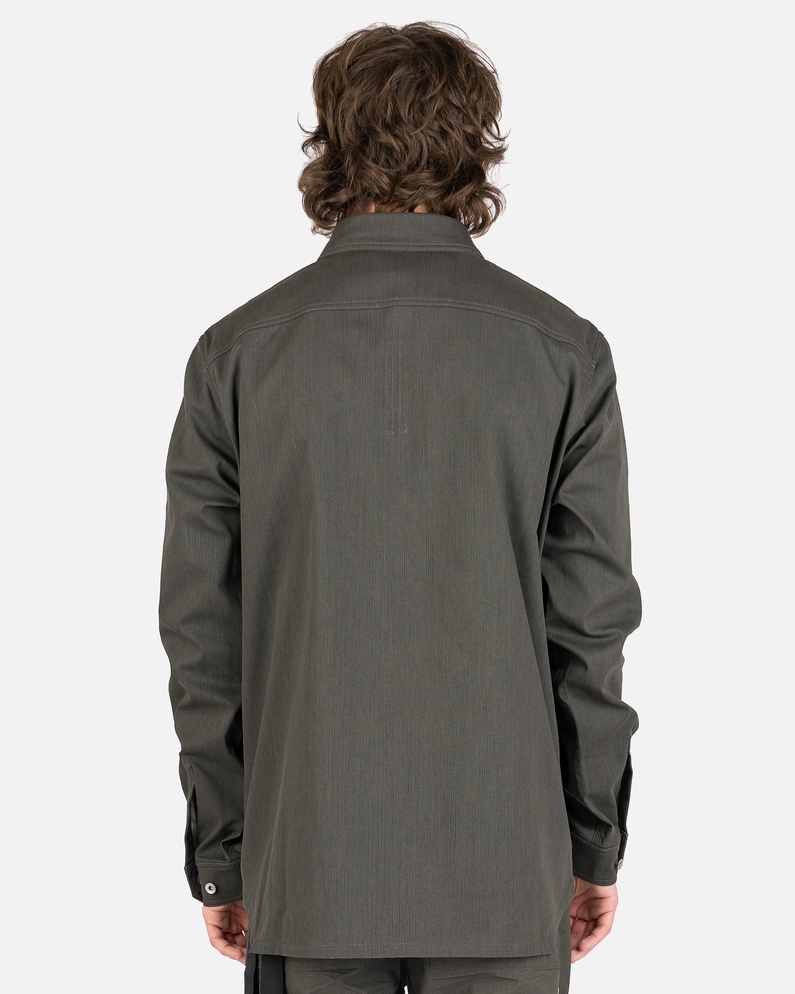 Denim Outershirt In Dark Dust Rick owens оригінал – Купити в Україні – детальний вид