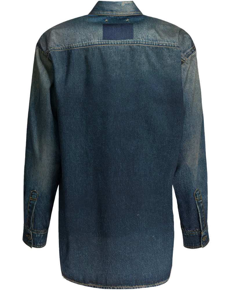 Оригінальна Denim Overshirt Jacket Golden goose