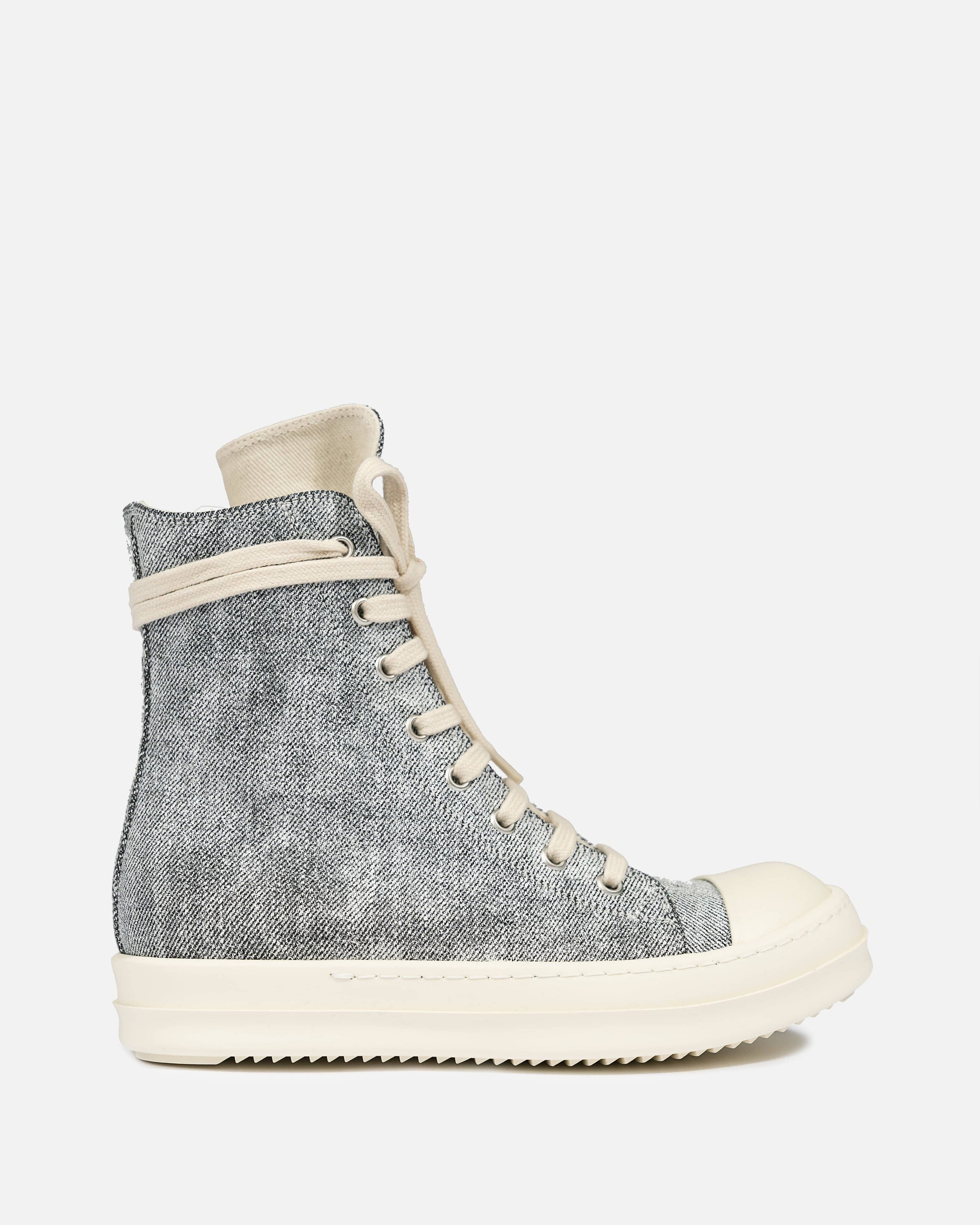 Оригінальна Denim Ramones In Black Rick owens – боковий вид