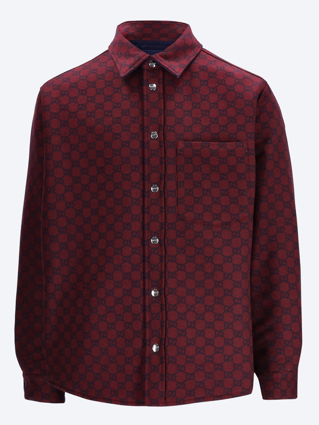 Оригінальна Denim Reversible Shirt Gucci – боковий вид