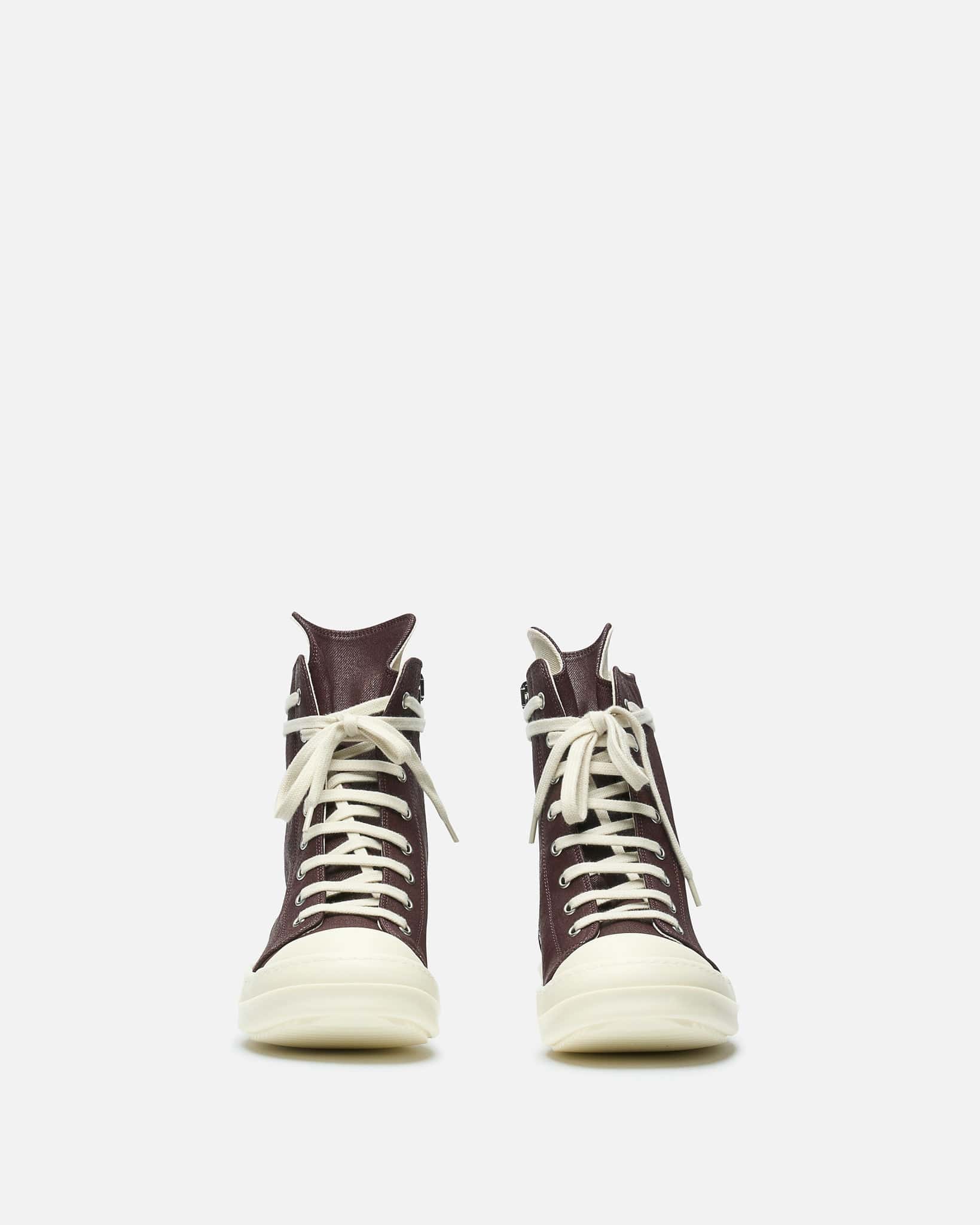Denim Sneaks In Scab Wax Rick owens – Гарантія оригінальності – детальний вид