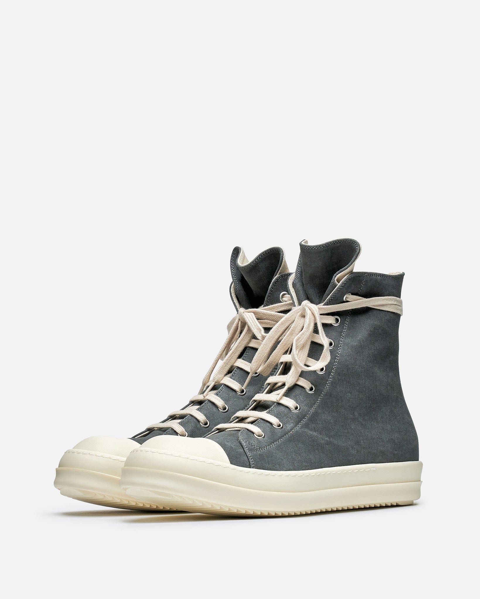 Denim Sneaks In Stone Rick owens оригінал – Купити в Україні – вид ззаду