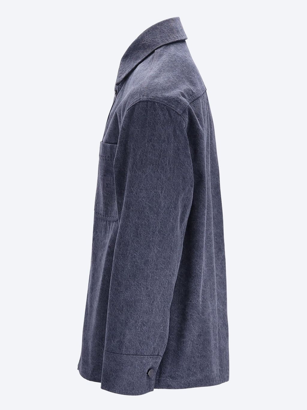 Denim Stone Bleached Jacket Fendi – Гарантія оригінальності – вид ззаду