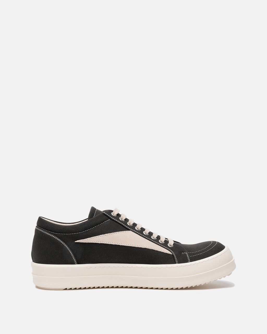 Denim Vintage Sneakers In Dark Dust Rick owens оригінал – Купити в Україні – збільшений вид