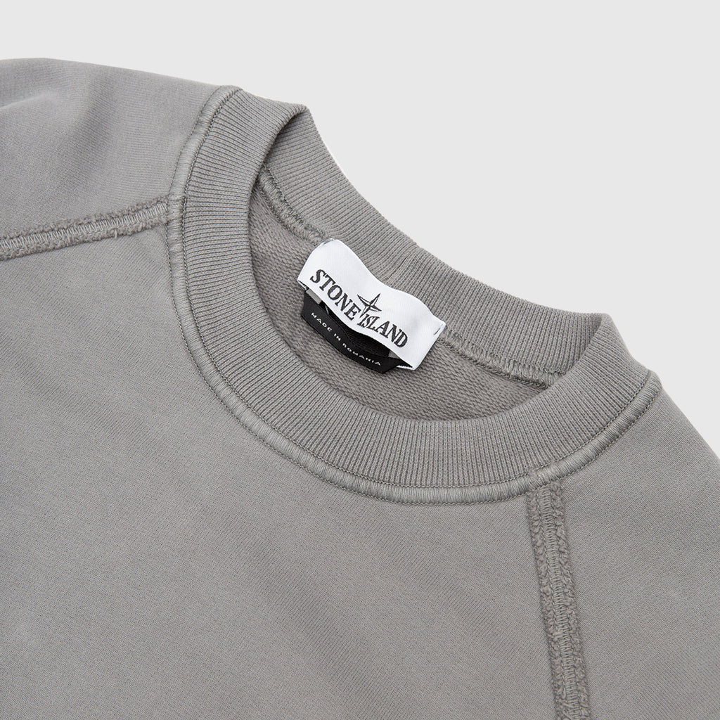 Brushed Organic Cotton Sweater Stone island – Гарантія оригінальності – вид ззаду