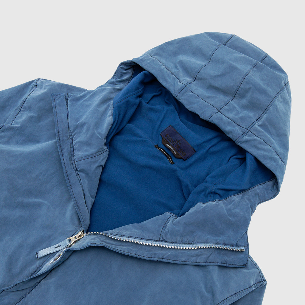 David Light Indigo-Tc Hooded Jacket Stone island оригінал – Купити в Україні – вид ззаду