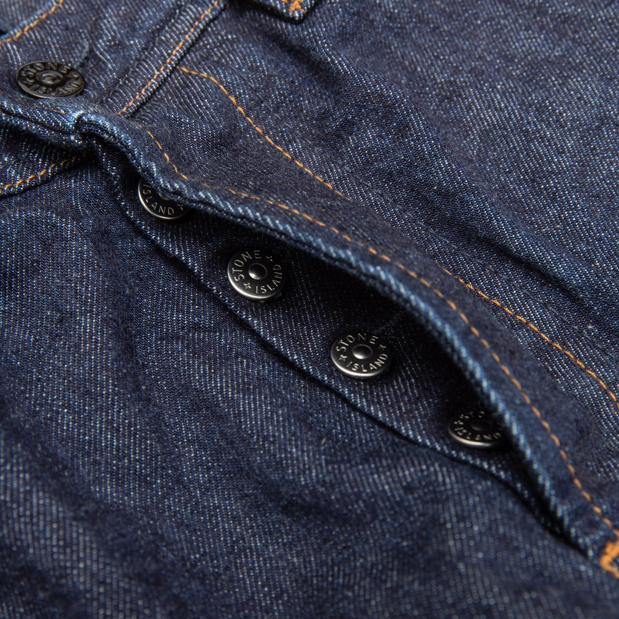 Indigo Denim-Rinsed Jeans Stone island – Гарантія оригінальності – збільшений вид