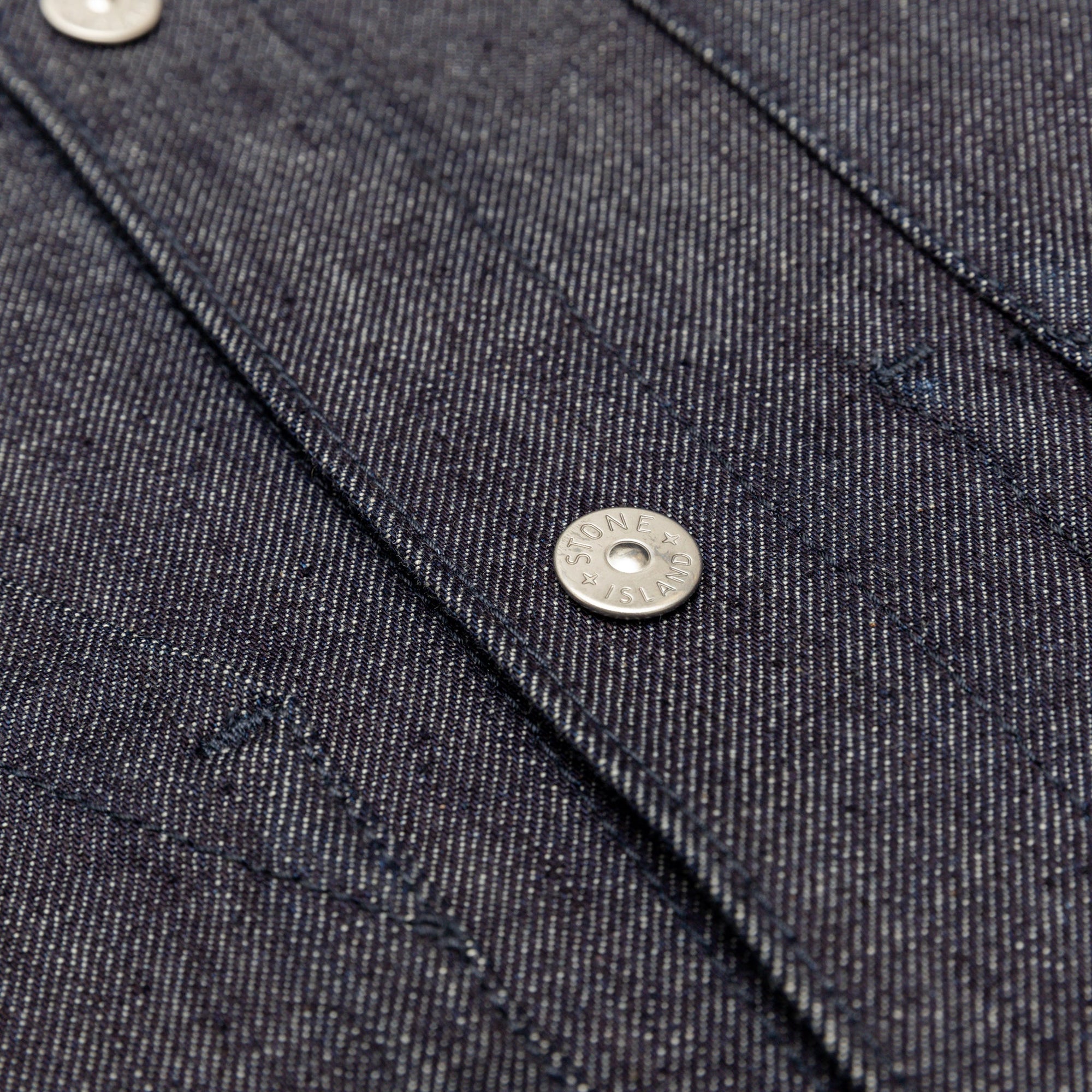 Indigo Denim-Raw Overshirt Stone island оригінал – Купити в Україні – детальний вид