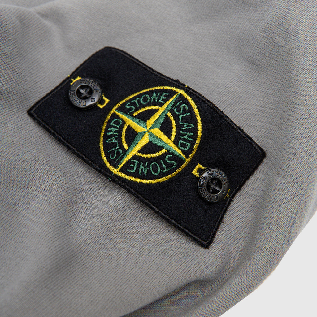 Brushed Organic Cotton Sweater Stone island – Гарантія оригінальності – детальний вид