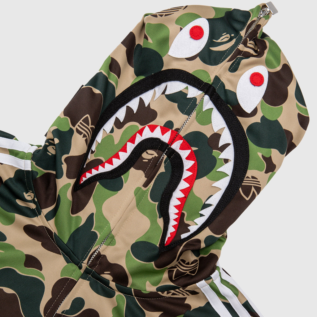 Оригінальна X Bape Shark Track Hoodie Adidas – детальний вид
