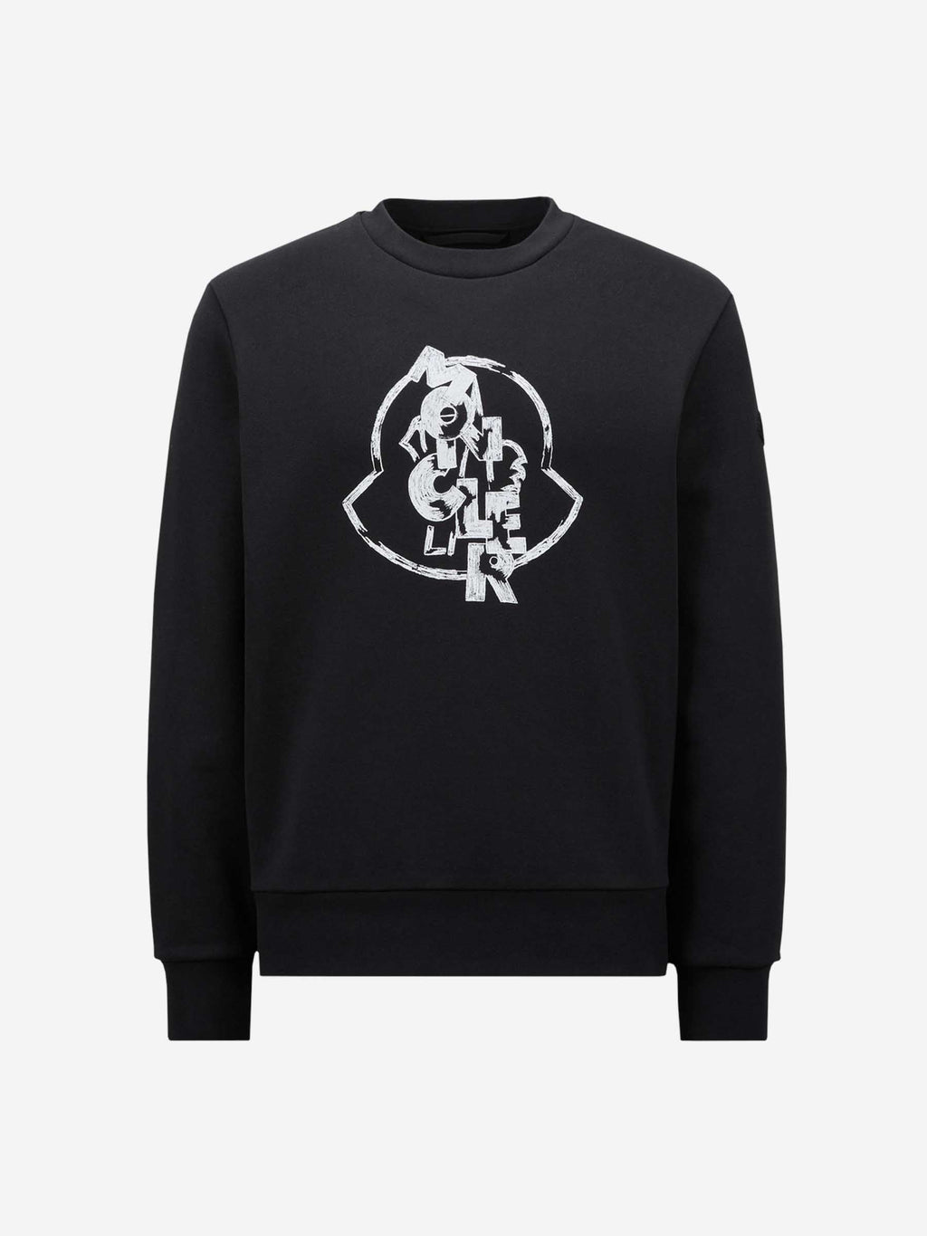 Cotton Logo Sweatshirt Moncler – Гарантія оригінальності – боковий вид