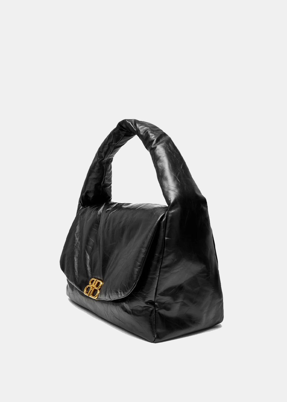 Black Monaco Large Sling Bag Balenciaga – Гарантія оригінальності – детальний вид