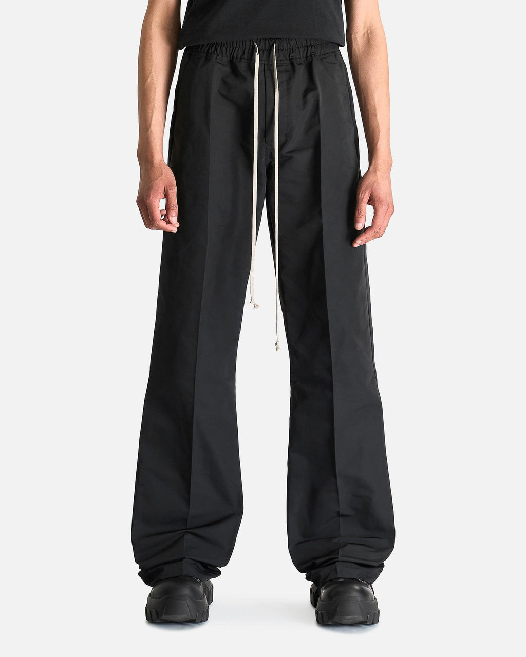 Dietrich Drawstring In Black Rick owens – Гарантія оригінальності – боковий вид