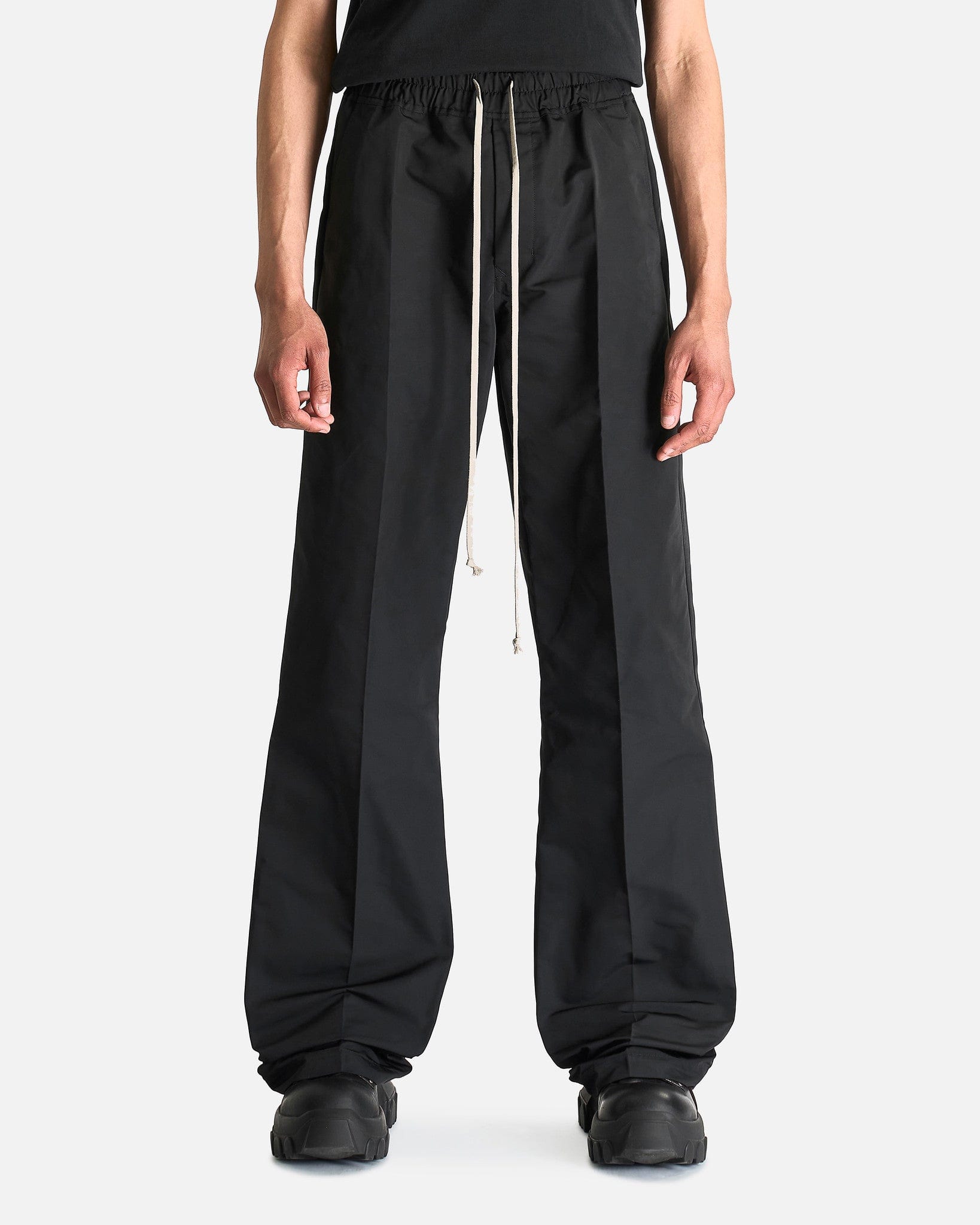 Dietrich Drawstring In Black Rick owens – Гарантія оригінальності – боковий вид