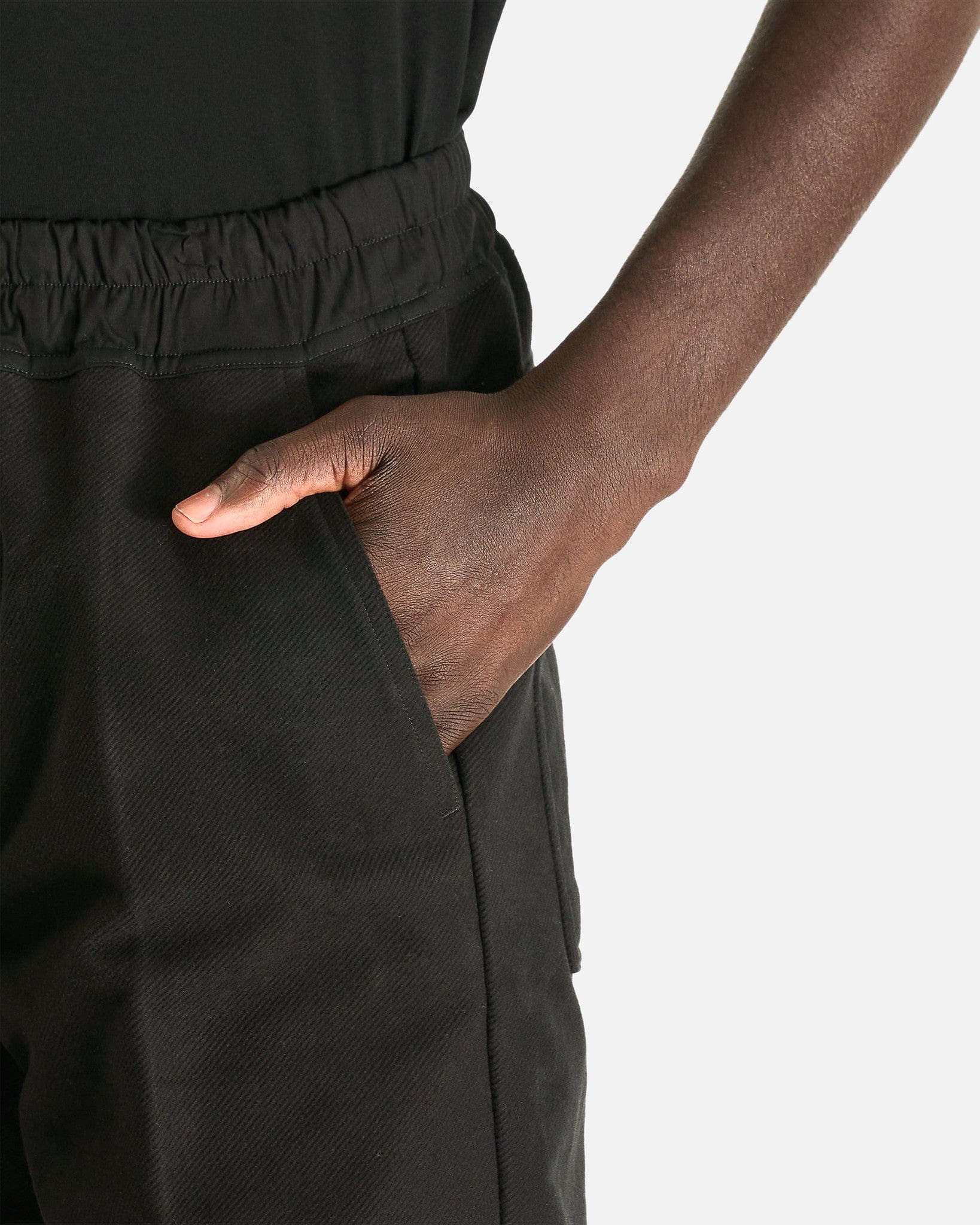 Dietrich Drawstring In Black Rick owens – Гарантія оригінальності – збільшений вид