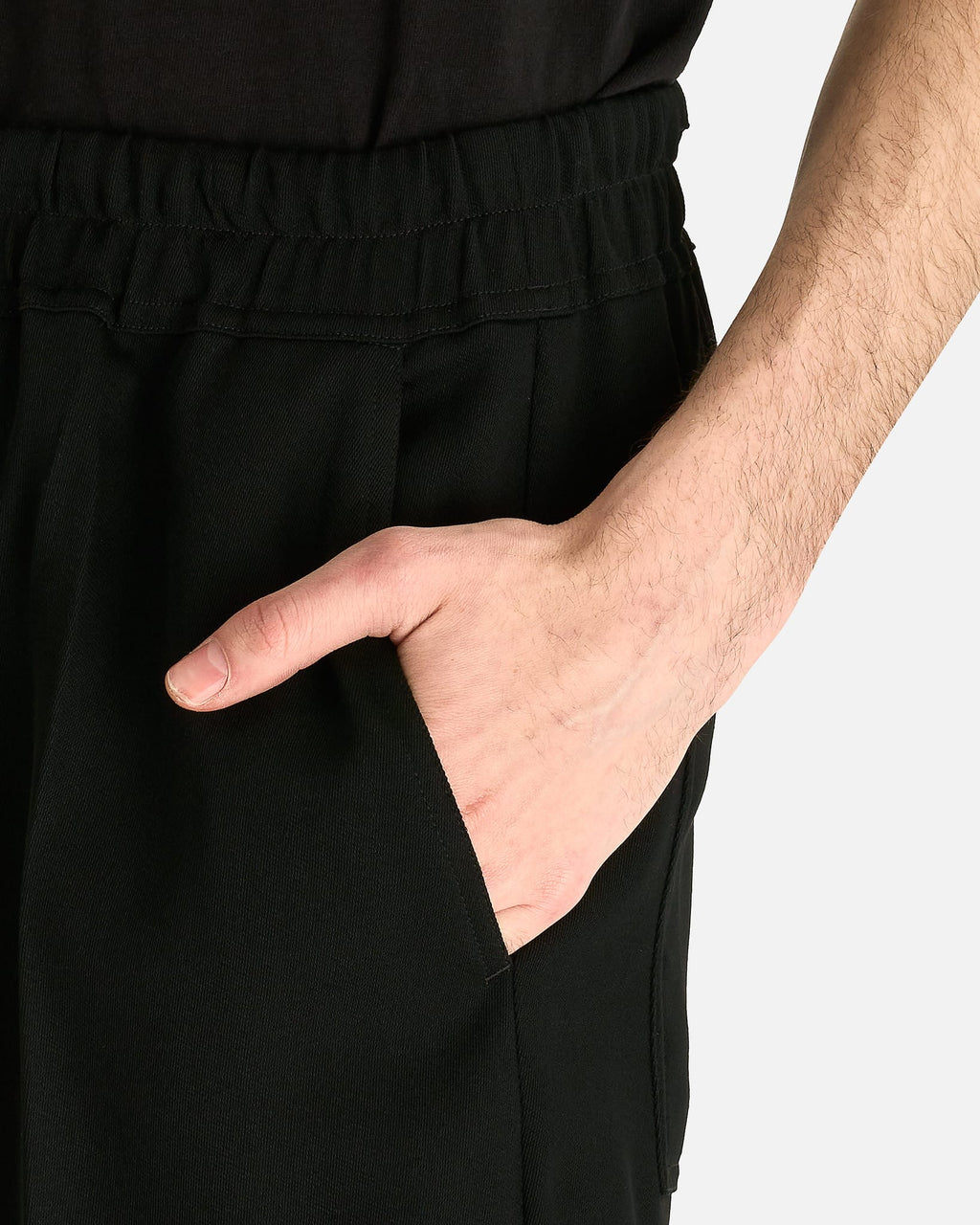 Dietrich Drawstring In Black Rick owens – Гарантія оригінальності – збільшений вид