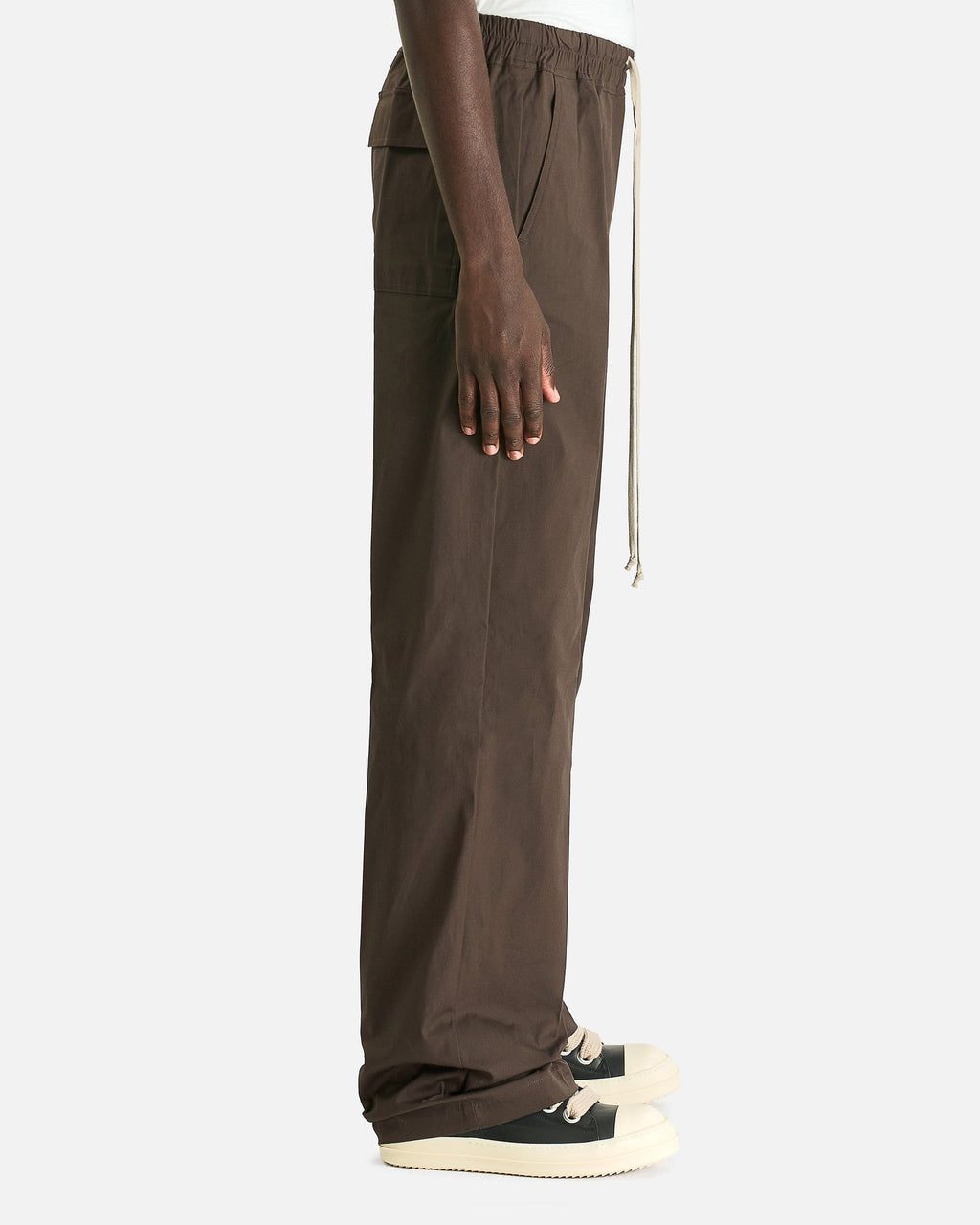 Dietrich Drawstring In Dark Dust Rick owens – Гарантія оригінальності – вид ззаду