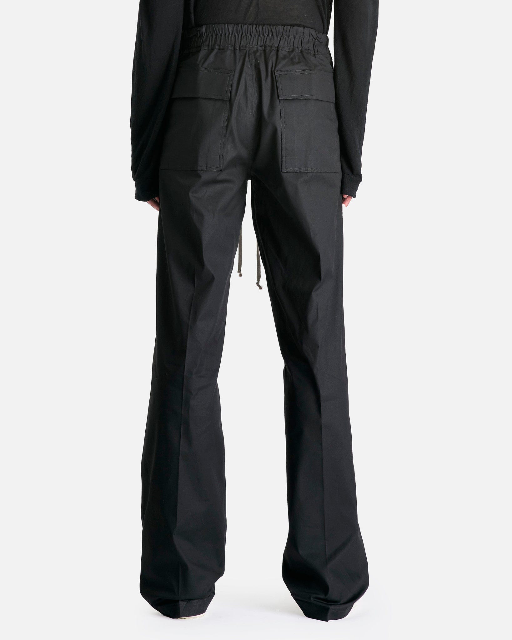 Dietrich Drawstring Pants In Black Rick owens оригінал – Купити в Україні – детальний вид