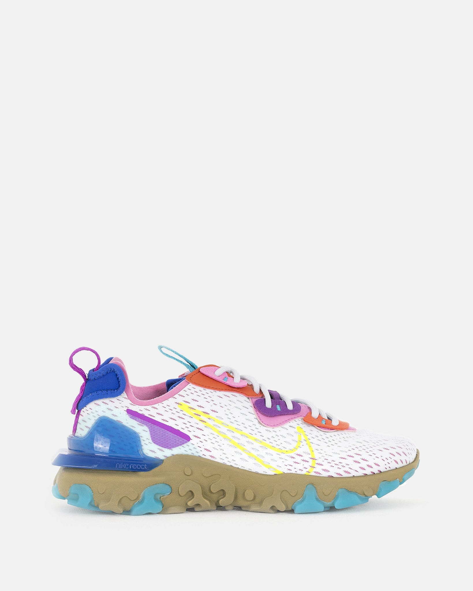 DIM-Six React Vision In Photon Dust Nike – Гарантія оригінальності – боковий вид - NIKE