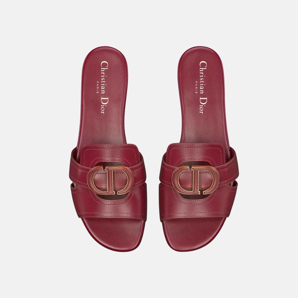 30 Montaigne Slide In Calfskin Dior – Гарантія оригінальності – вид ззаду