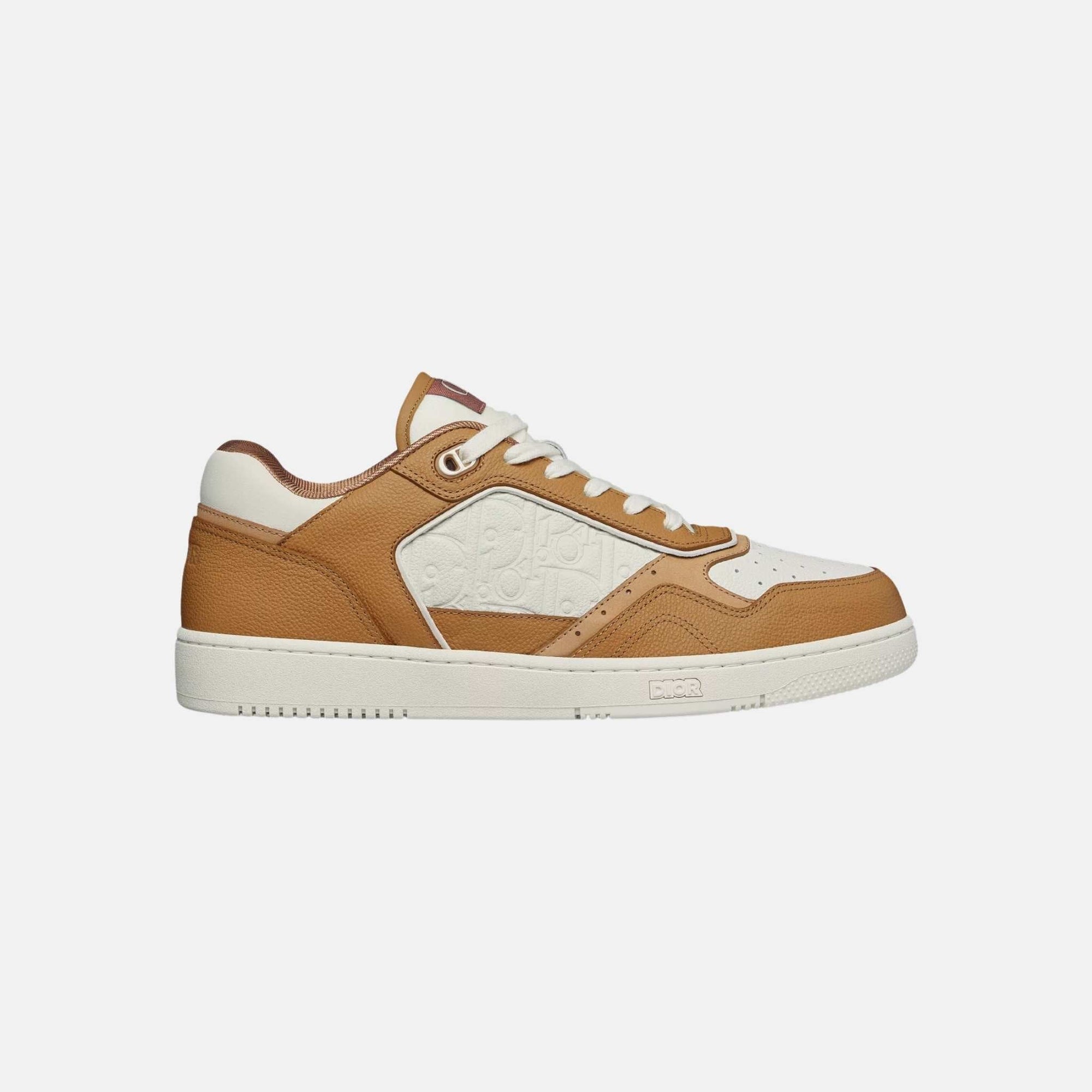 Оригінальна B27 Uptown Low Top Sneaker In Grained Calfskin With Gravity Leather Dior – збільшений вид