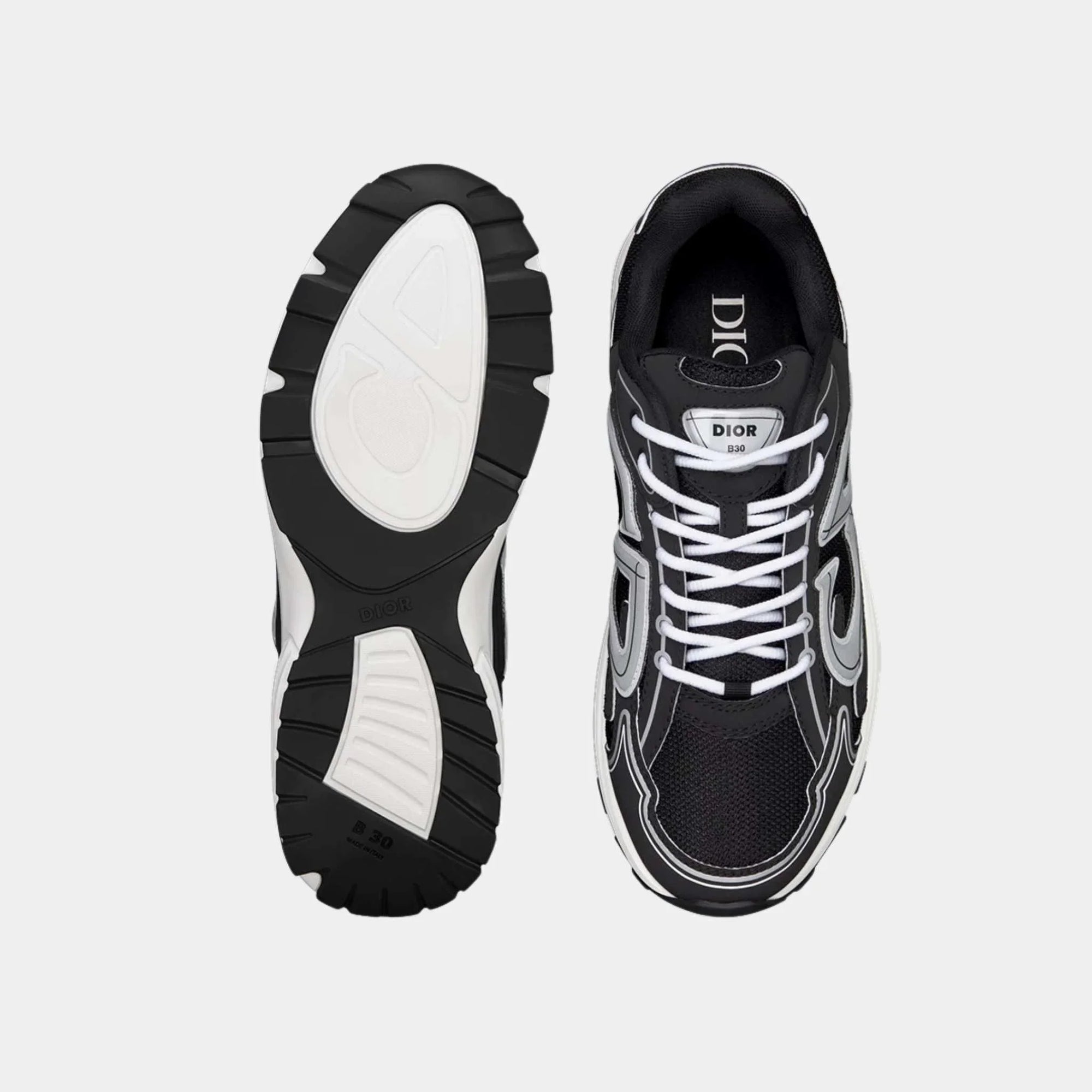 Оригінальна B30 Countdown Sneaker Black Mesh And Technical Fabric Dior – детальний вид
